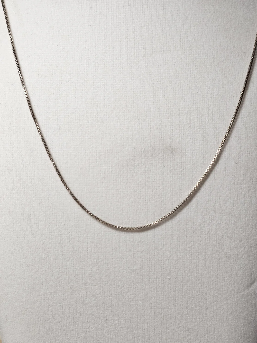 Sterling Silver 925 Gold Color Chain Necklace - Classic Minimalist Design